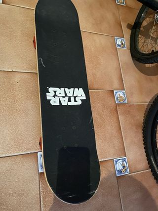 Monopatín Star Wars Negro