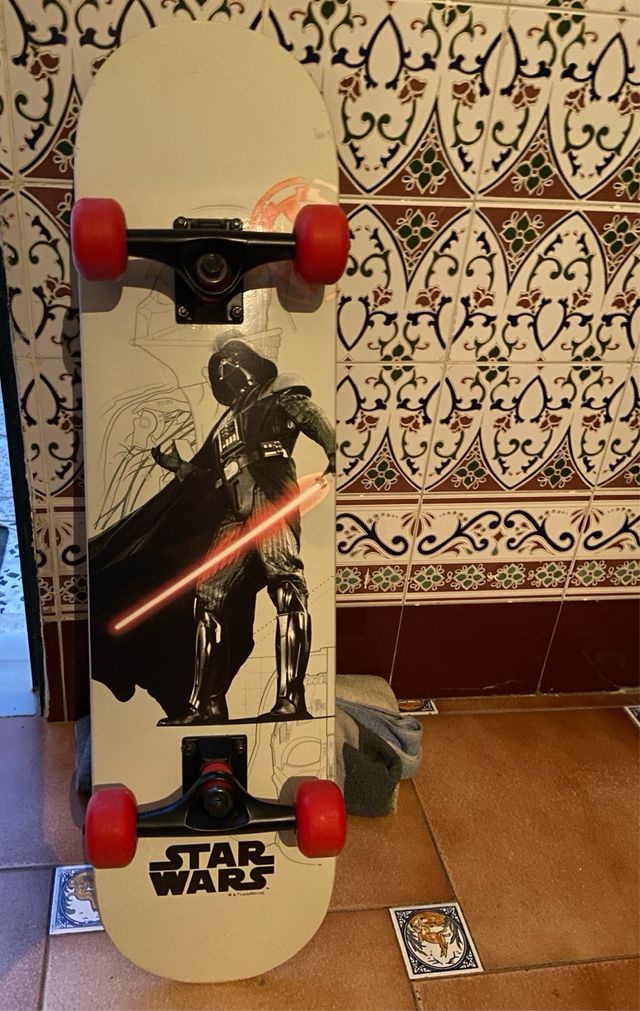 Monopatín Star Wars Negro