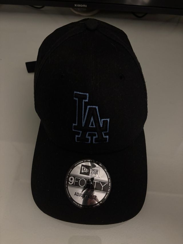 Gorra New Era LA Negra y Azul