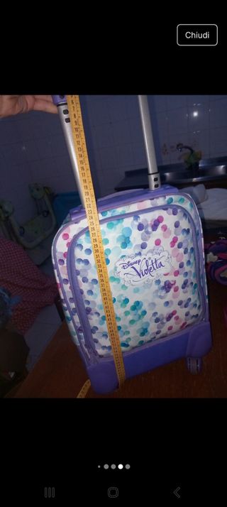 Zaino Trolley Violetta Disney