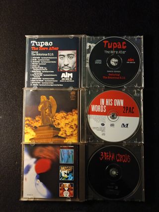 Pack 3 CDs Rap Hip Hop Compilation