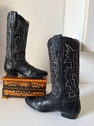 Stivali Texani Vera Pelle N.37