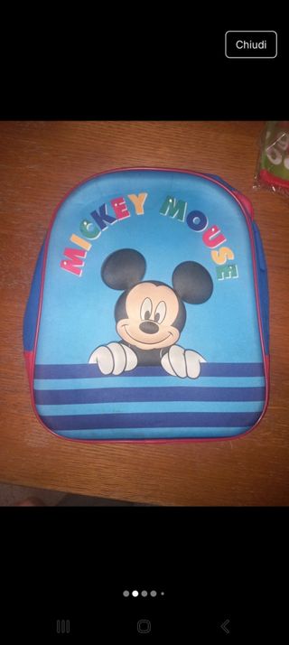 Zainetto Mickey Mouse