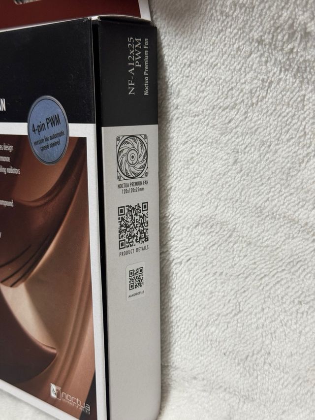 Ventilador Noctua NF-A12x25 PWM 120mm