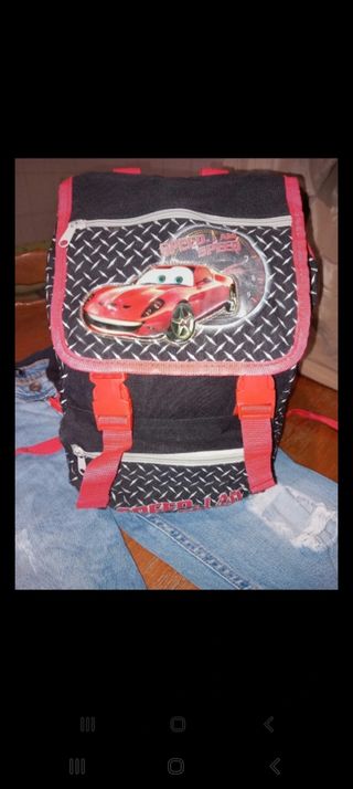 Zaino Cars Speed con fibbie rosse