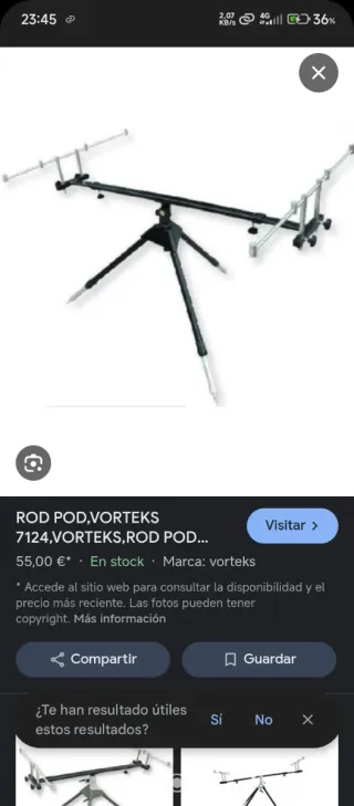 Rod Pod Vorteks 7124