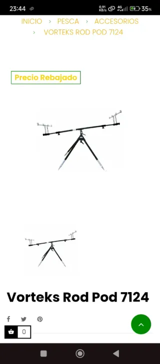 Rod Pod Vorteks 7124