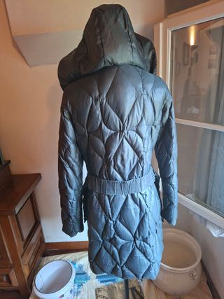 Piumino Trussardi Jeans donna grigio vera piuma