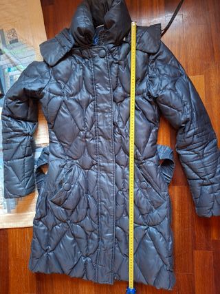 Piumino Trussardi Jeans donna grigio vera piuma