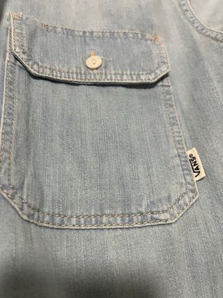 Camisa vans tipo jeans