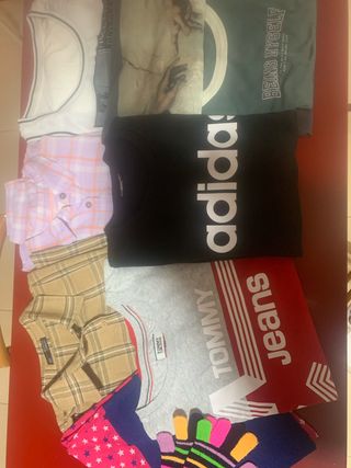 Lote Ropa Chica/Mujer Adidas y Tommy Jeans