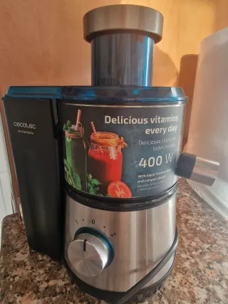 Extractor de zumos Cecotec Juice&Fresh 400W