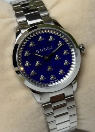 Orologio Gucci G-Timeless Blu Argento