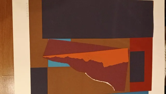 Serigrafía de Miguel Ángel Campano