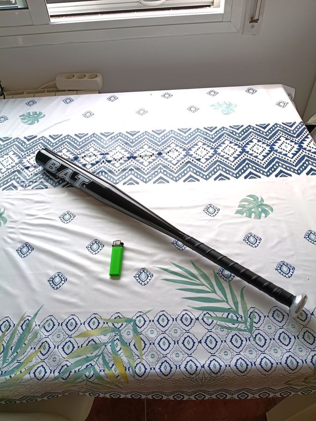 Bate de Baseball Metálico Gordo 71cm