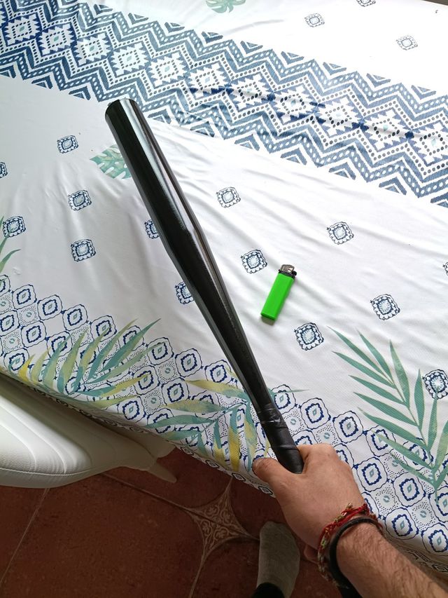 Bate de Baseball Metálico Gordo 71cm