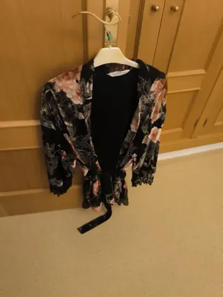 Quimono floral talla única