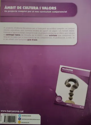 Filosofia 4t ESO. Llibre de l'alumne