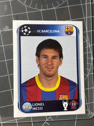 Cromos Messi Panini Champions League 10/11 n 224