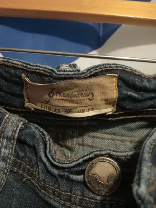 Pantalones Stradivarius Azules
