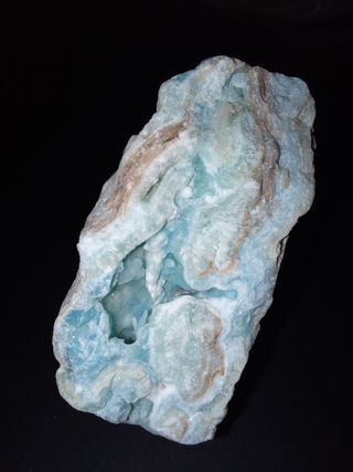 Collezione minerale blu e bianca