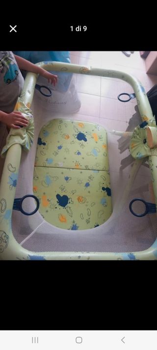 Box neonatale pieghevole Giordani