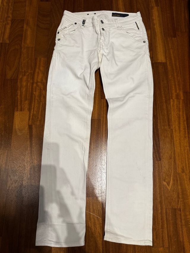 Jeans bianco originale Meltin Pot