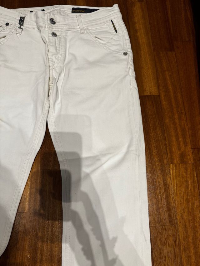 Jeans bianco originale Meltin Pot