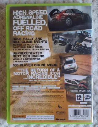 🇪🇸 Colin McRae: DiRT Xbox 360