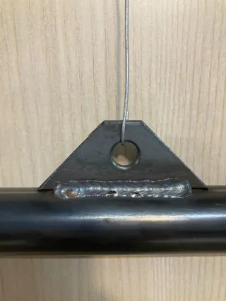 Barra Jalón para Tríceps en polea 
