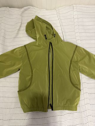 Chubasquero niño verde