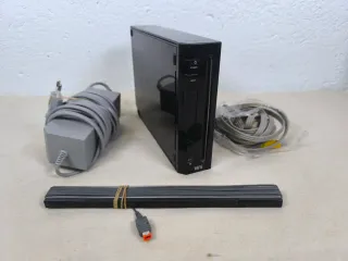 Nintendo Wii Negra Completa