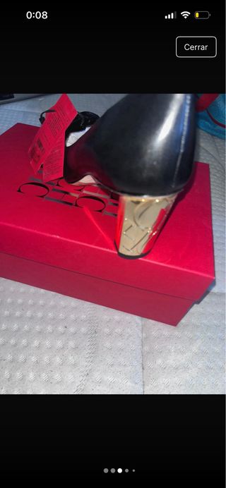 Tacones Carolina Herrera Negros Nuevos