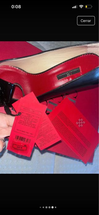 Tacones Carolina Herrera Negros Nuevos
