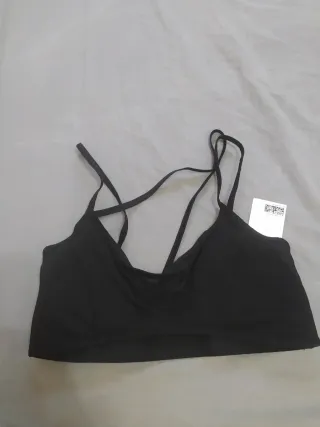 Sujetador deportivo técnico negro