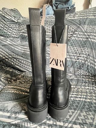 Botas piel ZARA  nuevas etiqueta T39