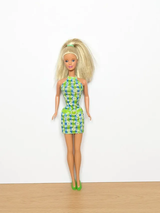 Barbie pretty in plaid