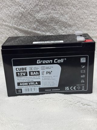 Batería Green Cell CUBE 12V 8Ah AGM VRLA