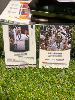 Cristiano Ronaldo Real Madrid x2 Cromos