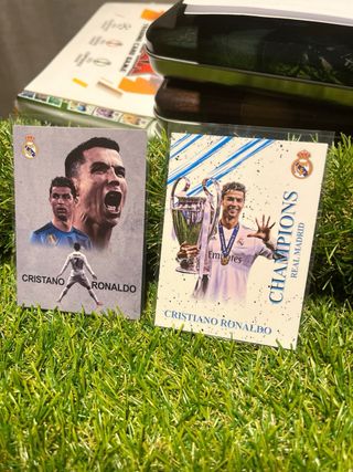 Cristiano Ronaldo Real Madrid x2 Cromos