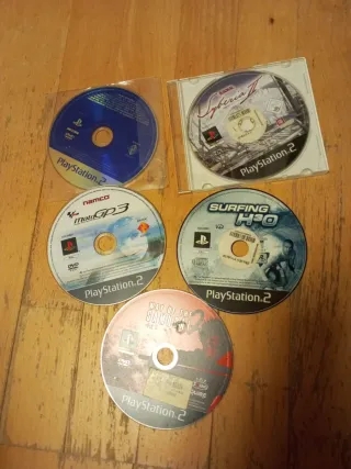 Lote 5 Juegos PlayStation 2