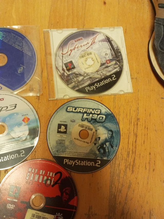 Lote 5 Juegos PlayStation 2