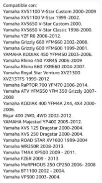 Regulador corriente Yamaha Quad/Moto