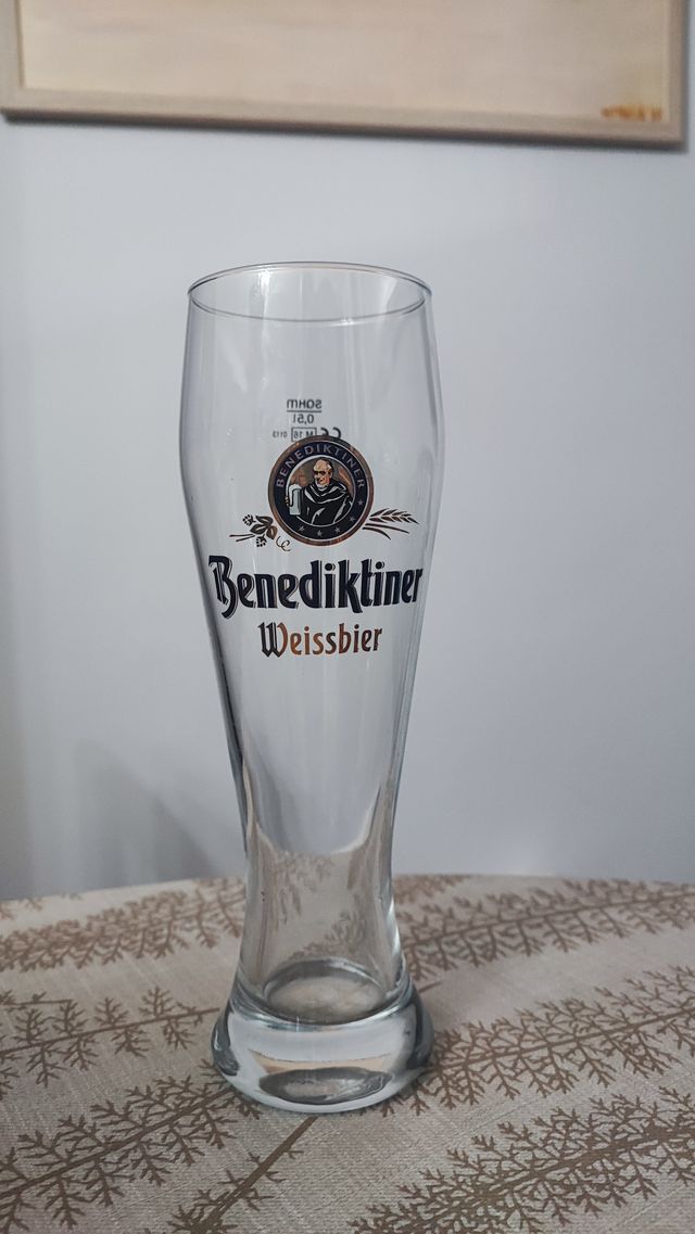 6 Vasos Cerveza Benediktiner 0.5L