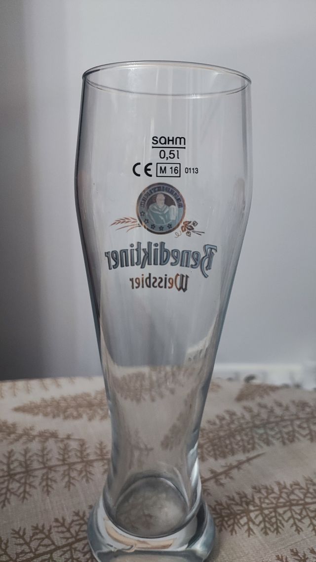 6 Vasos Cerveza Benediktiner 0.5L