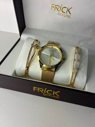 Set FRICK Skyline Love Mesh Dorado