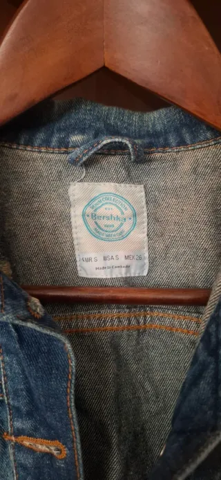 Chaleco vaquero Bershka