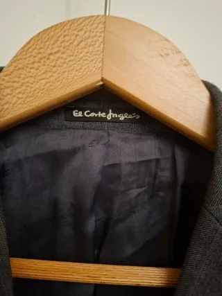 Americana Emilio Tucci Gris Hombre Corte Inglés