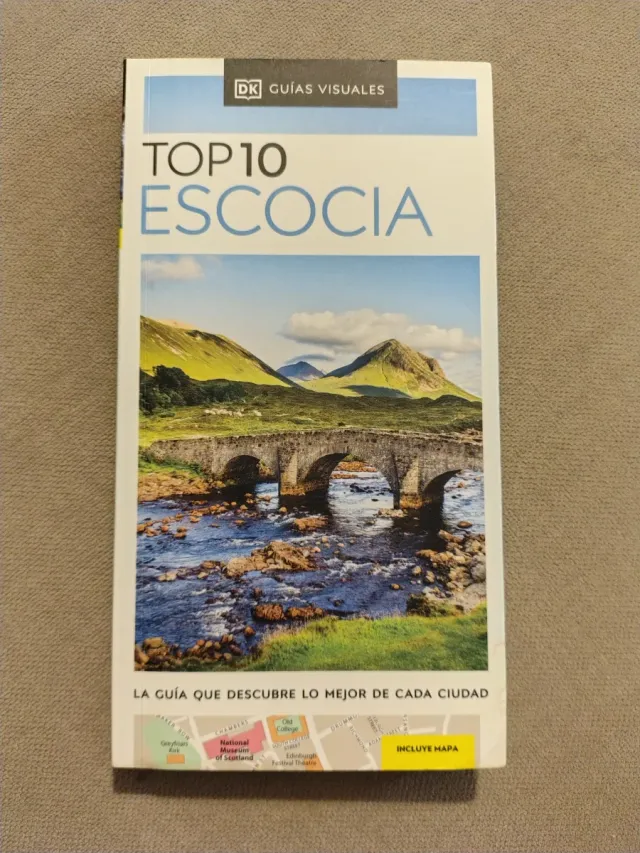 CHOLLO: Guía viajes TOP 10 Escocia DK sin uso