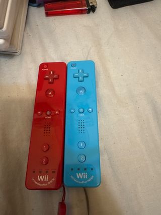 Mandos Wii MotionPlus Inside (Rojo y Azul)